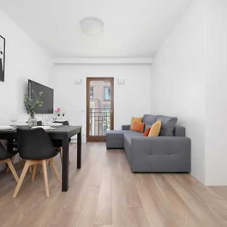 Wyjatkowy Apartament Z 1 Sypialnia Sierakowskiego By Noclegi Renters Warsaw Exterior photo