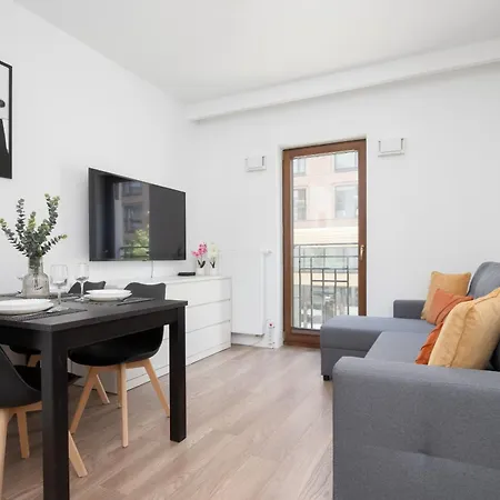 Wyjatkowy Apartament Z 1 Sypialnia Sierakowskiego By Noclegi Renters Warsaw Exterior photo